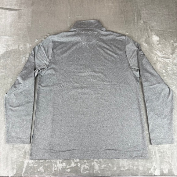 William Murray Chip Shot Pull Over Jacket Mens Large Heather Gray Golf New NWT - Picture 6 of 9